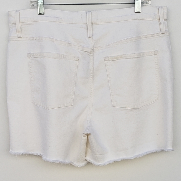 J. Crew High-rise Denim Short Button-fly Women's Size 33 - Picture 9 of 11